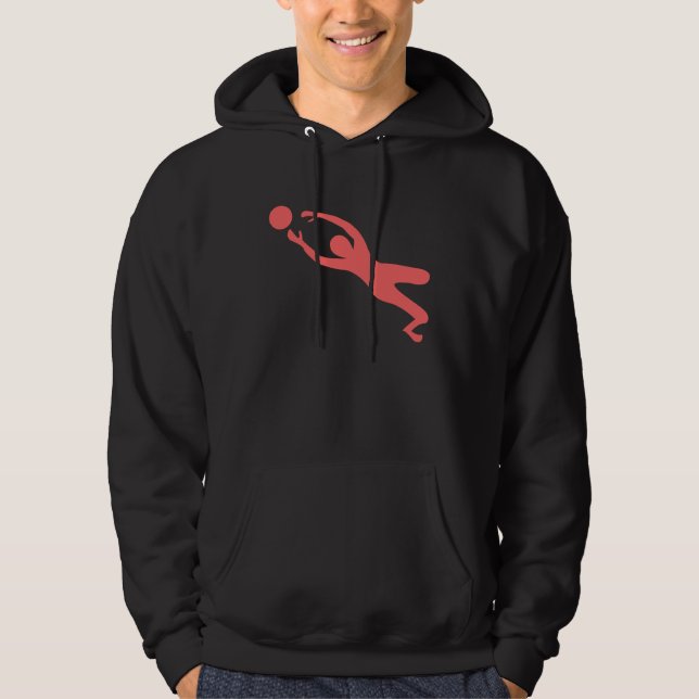 Goal Keeper - Tropical Pink Hoodie (Front)