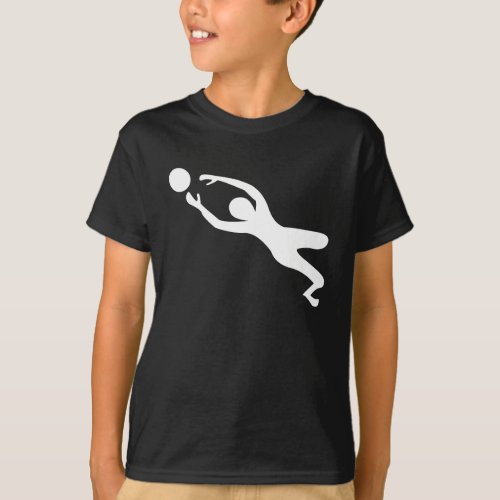 Goal Keeper _ White T_Shirt