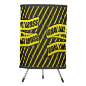 Goal Line Do Not Cross, Hockey Goalie Lamp (Front)