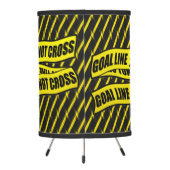 Goal Line Do Not Cross, Hockey Goalie Lamp (Back)