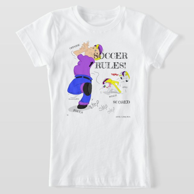 GOAL LINE FUN T-Shirt (Laydown)