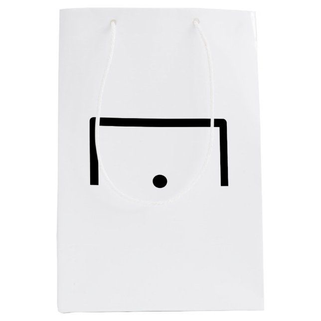 Goal Medium Gift Bag (Front)