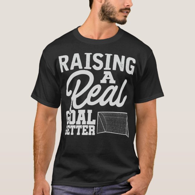 Goal Setter Soccer Mom chile athlete sports  T-Shirt (Front)