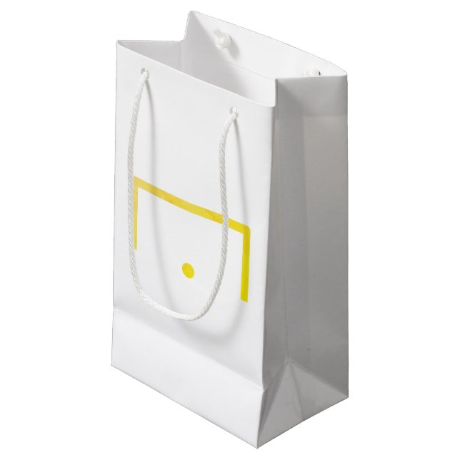 Goal Small Gift Bag (Front Angled)