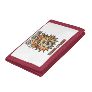 Goal Sneezed Stadium Exploded Tri-fold Wallet