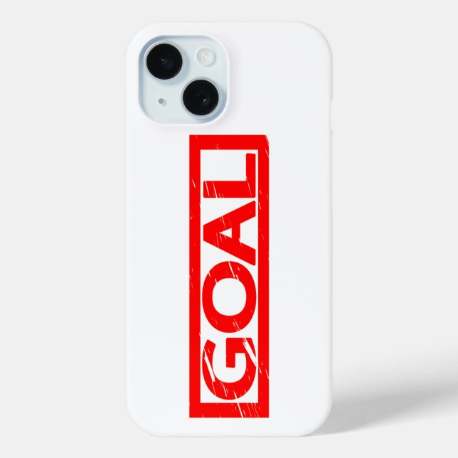 Goal Stamp Case-Mate iPhone Case (Back)