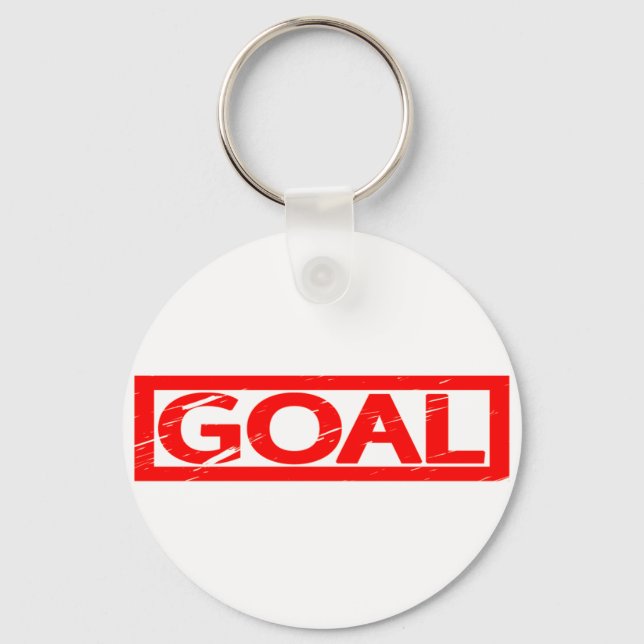 Goal Stamp Keychain (Front)