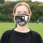Goal Stopper - Ice Hockey Goalie Adult Cloth Face Mask (Outside)