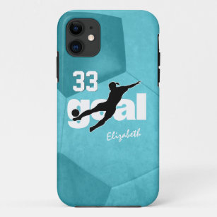 Football Shirt Custom Vegan Leather Flip iPhone Case – Dyefor