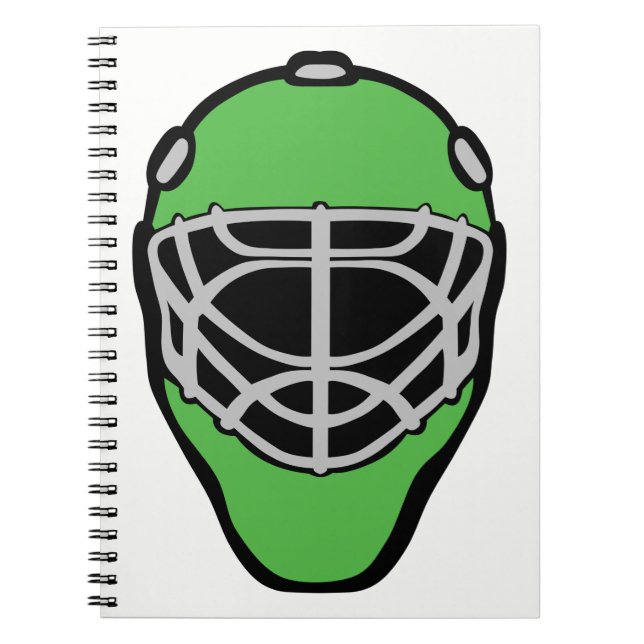 Goalie Mask Notebook (Front)