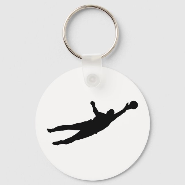 Goalie Save Keychain (Front)
