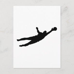 Goalie Save Postcard