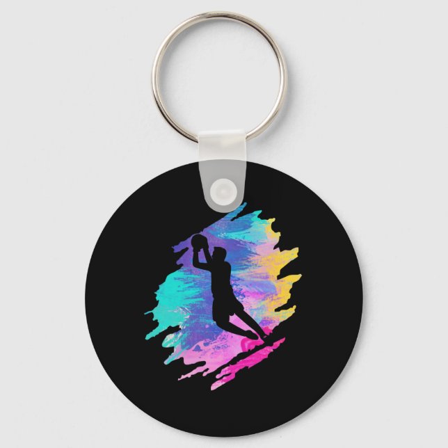 Goalkeeper Keeper Soccer Goalie Keychain (Front)