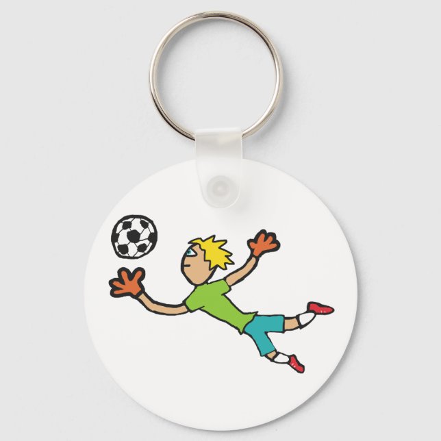 Goalkeeper Keychain (Front)