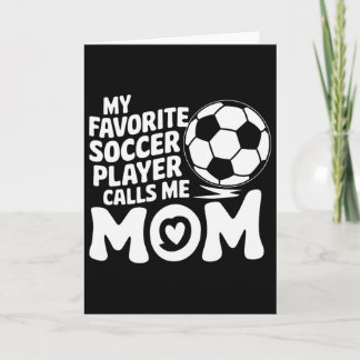 Goalkeeper Lover, My Favorite Soccer Player Calls  Card