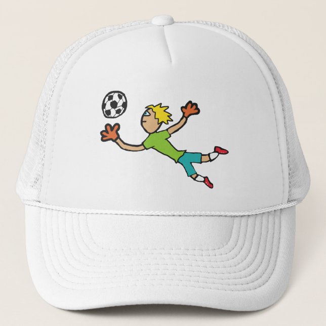 Goalkeeper Trucker Hat (Front)