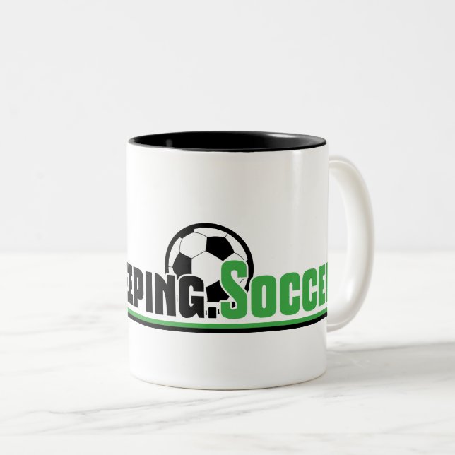 Goalkeeping.Soccer Coffee Mug (Front Right)
