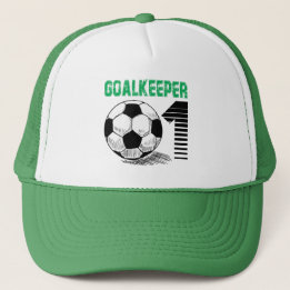 Goalkeeping.Soccer "GOALKEEPER" Trucker Hat
