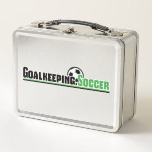 Goalkeeping.Soccer Lunch Box 