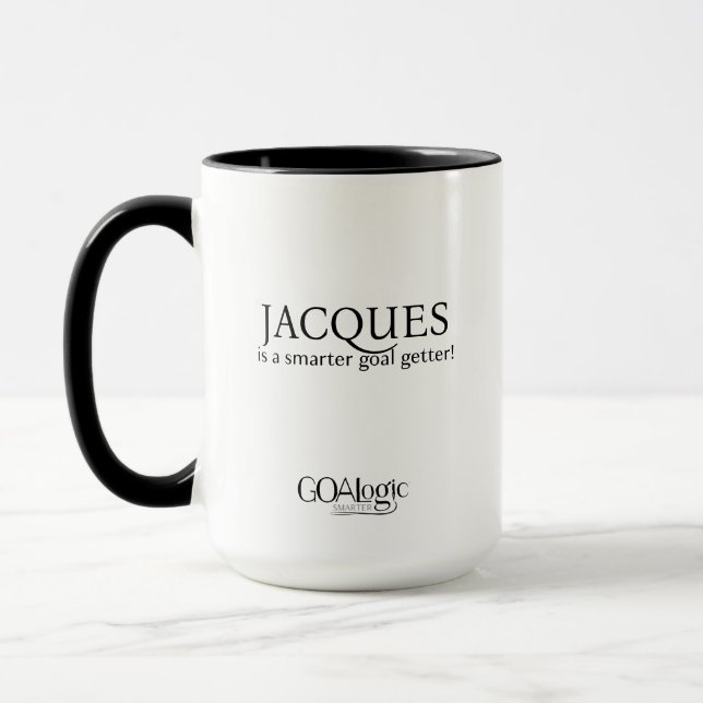 GOALogic SMARTER Goal Getter 15 oz. Mug (Left)