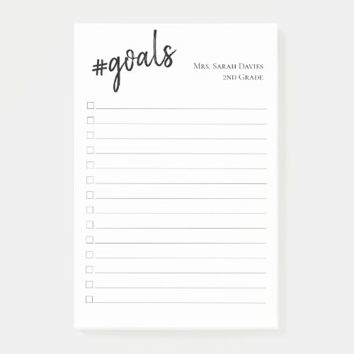 goals customizable name and title to do list post_it notes