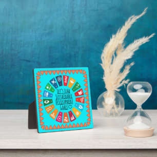 Goals Executive Desk Sign - ESG Office Motivator Plaque