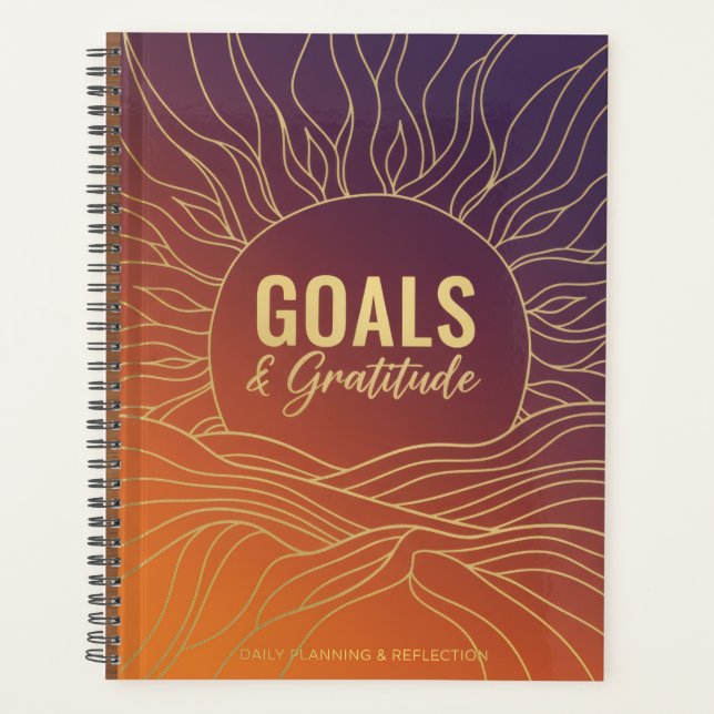 Goals & Gratitude Planner (Front)
