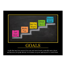 GOALS - Motivational Print for Kids