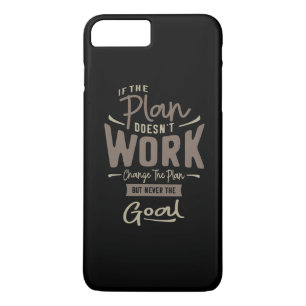 Goals - Motivational Quotes iPhone 8 Plus/7 Plus Case