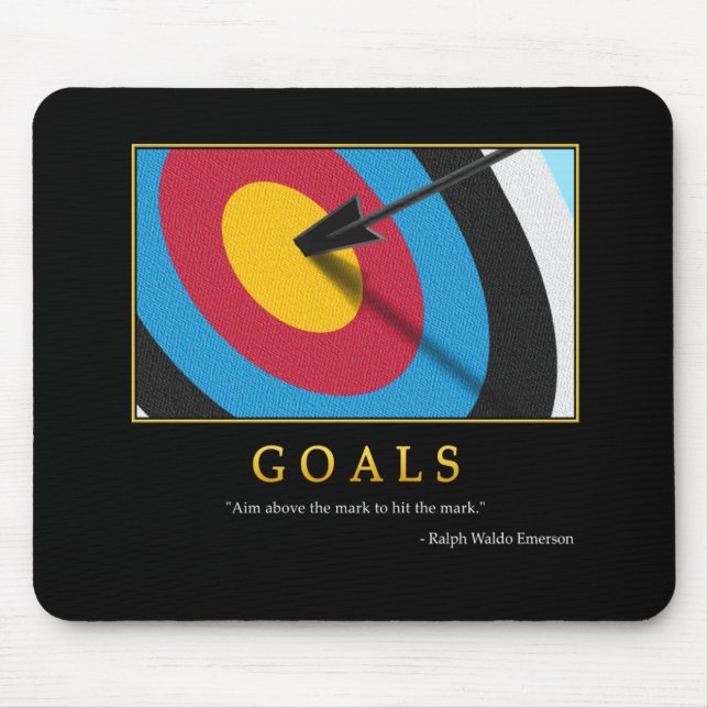 Goals Mousepad (Front)