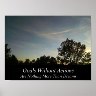 Goals poster