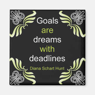 Goals Quotation Magnet