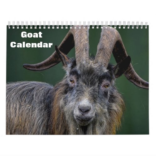 Goat 2024 calendar