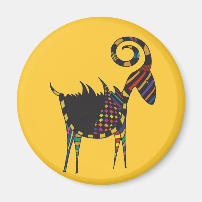 goat 2 magnet (Front)