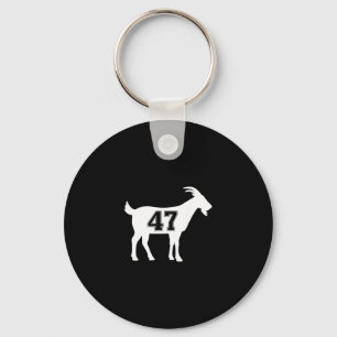 Goat 47 Trump Number 47 President Trump Goat 47 Tr Keychain