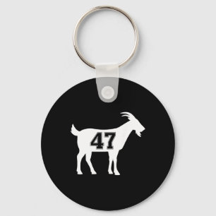 Goat 47 Trump Number 47 President Trump Goat 47 Tr Keychain