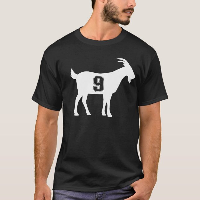 Goat 9 G.O.A.T. Number Nine Goat T-Shirt (Front)