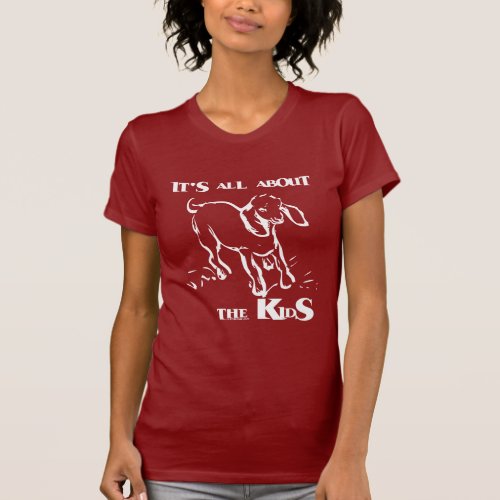 GOAT_ All About the Kids T_Shirt