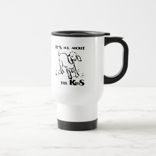 GOAT_ All About the Kids Travel Mug
