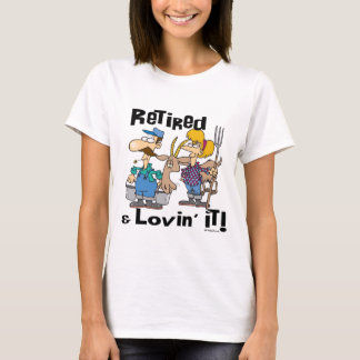 Goat and Retired Family T-Shirt