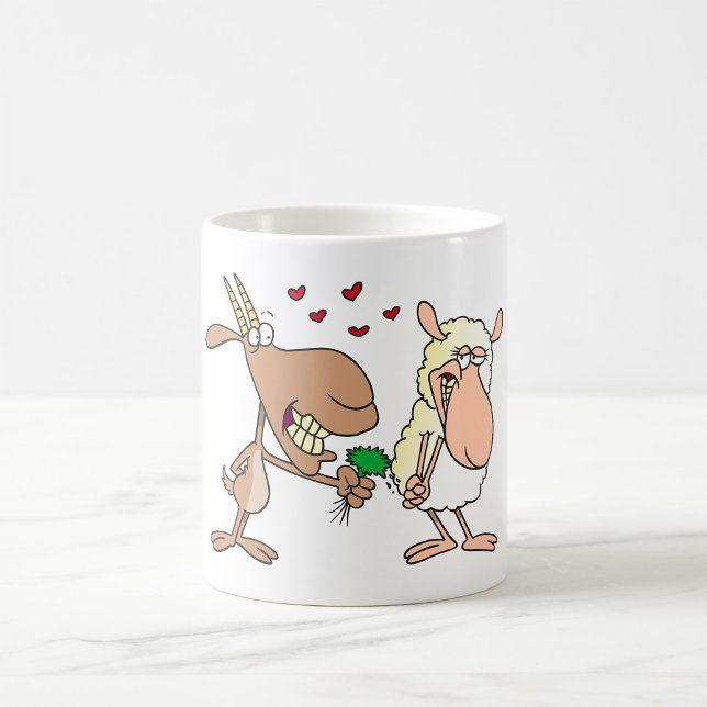 Goat And Sheep In Love Coffee Mug (Creator Uploaded)