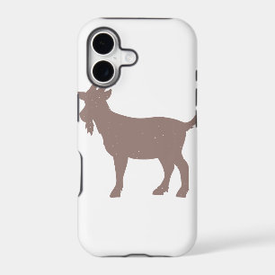 Goat animal farm silhouette iPhone 17 case