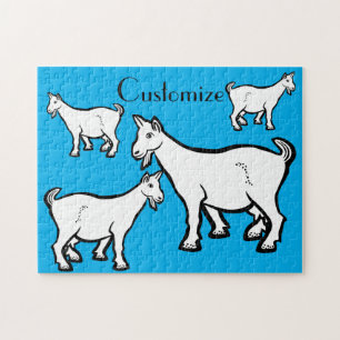 Goat Animal Thunder_Cove Jigsaw Puzzle