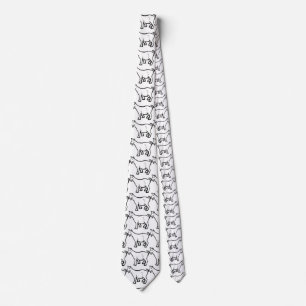 Goat Animal Thunder_Cove Neck Tie