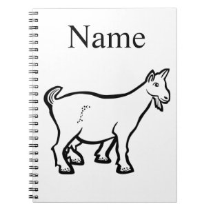 Goat Animal Thunder_Cove  Notebook