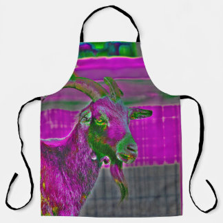 Goat Art Apron