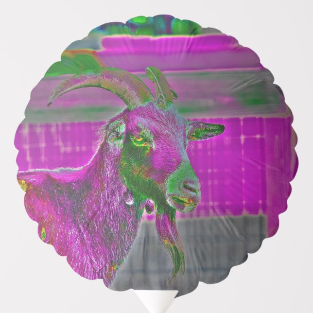 Goat Art Balloon (Front)