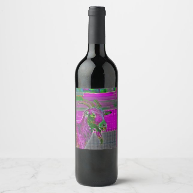 Goat Art Wine Label (Front)