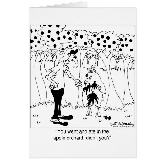 Goat Ate In The Apple Orchard Cards (Front)