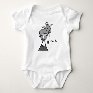 Goat Baby Bodysuit or One-Piece